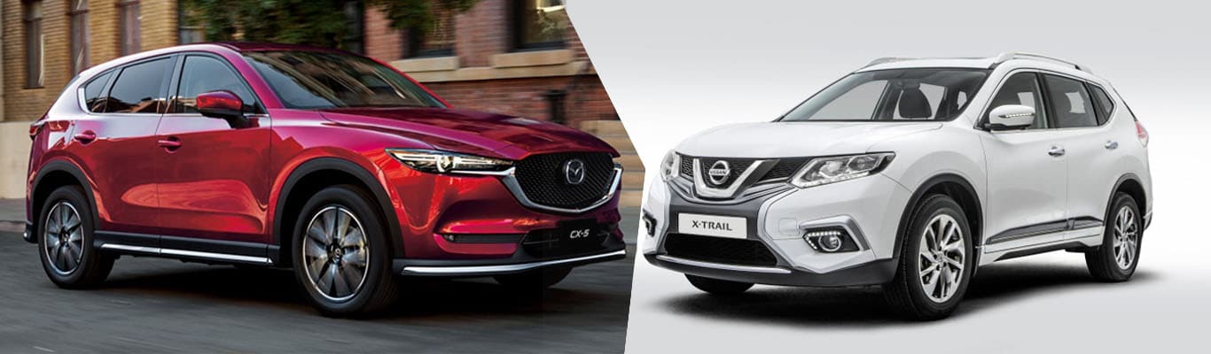 Mazda Cx5 và Nissan X-trail – Màn so tài không cân sức